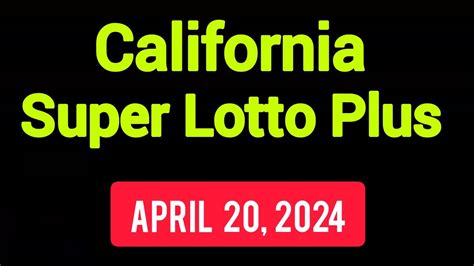 superlotto plus numbers|California SuperLotto Plus Winning Numbers .